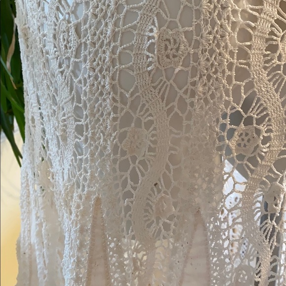 Rare Beautiful❤️Vintage 80’s Hand crocheted Dress - Picture 10 of 11